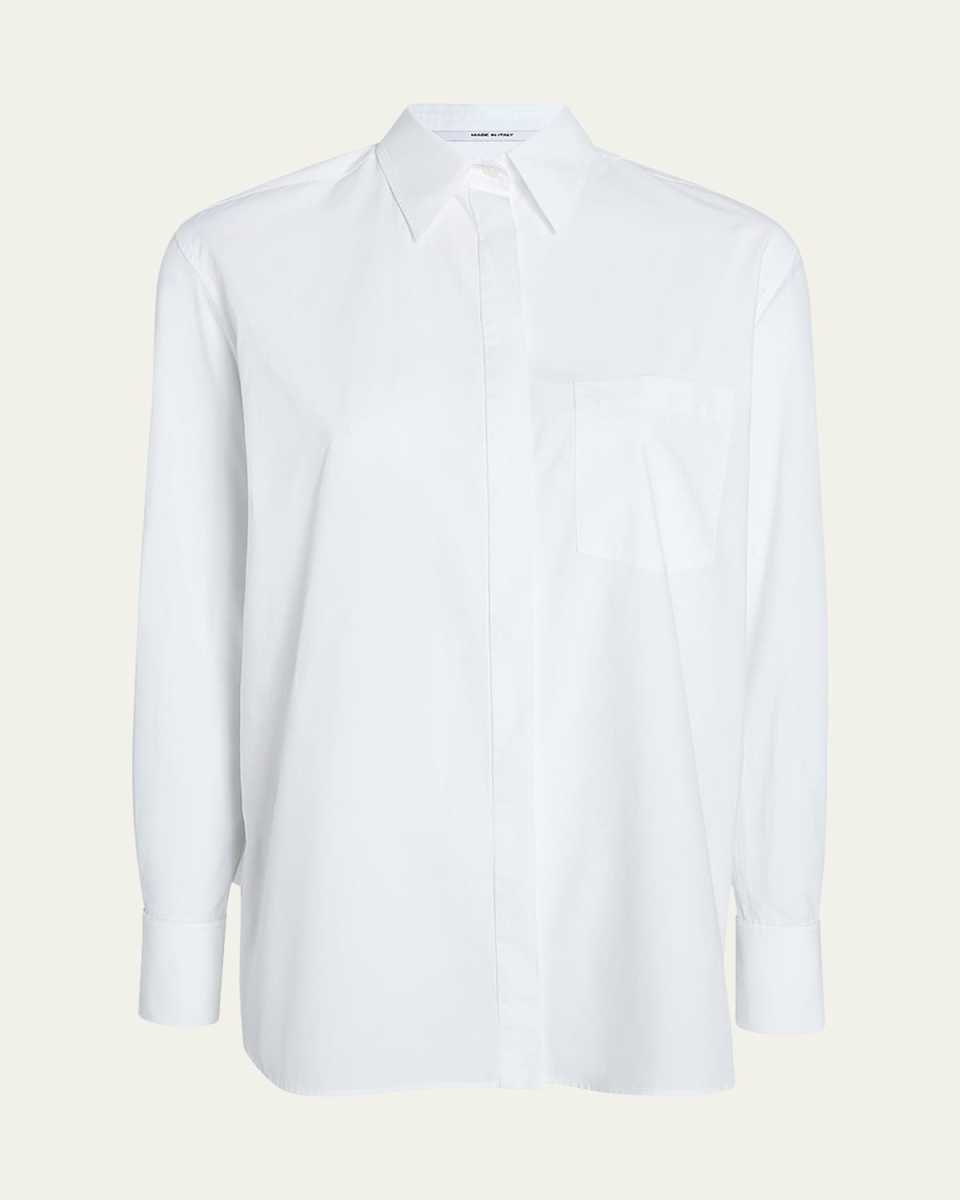 Oversized Men's-Inspired Shirt